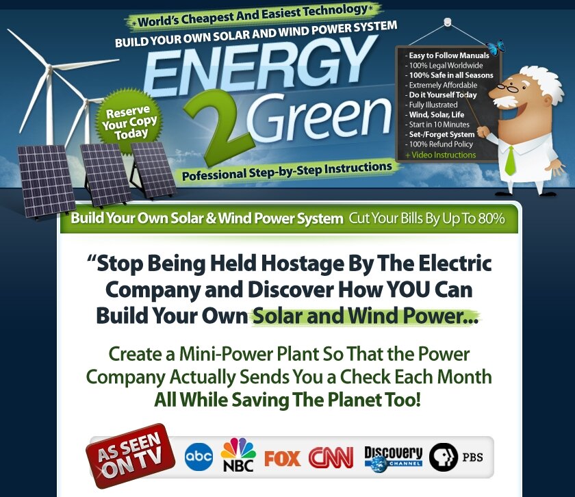 Tomas Haynes Energy2Green Manual Review